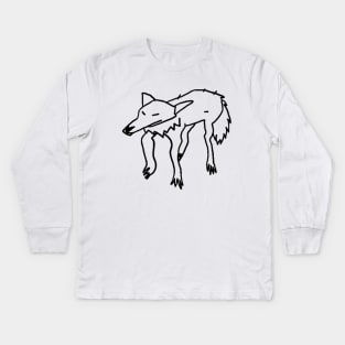 Life is Strange 2 Sean's Wolf Tattoo Kids Long Sleeve T-Shirt